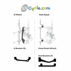 Adaptateur Frein à Disque BBB Powermount BBS93F -Accessoires vélos Soldes adaptateur frein a disque bbb powermount bbs93f 2