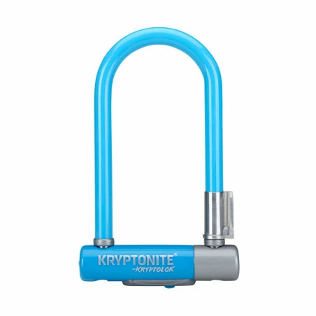 Antivol U KRYPTONITE Kryptolock Serie 2 Mini U - Bleu 1 Antivol U KRYPTONITE Kryptolock Serie 2 Mini U - Bleu