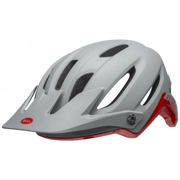 Casque Bell 4Forty - Gris Mat/Rouge 1 Casque Bell 4Forty - Gris Mat/Rouge