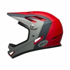 Casque Bell Sanction Rouge/Gris 8 Casque Bell Sanction Rouge/Gris -Accessoires vélos Soldes casque bell sanction rouge gris 2