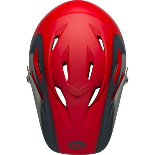 Casque Bell Sanction Rouge/Gris 5 Casque Bell Sanction Rouge/Gris – Image 5