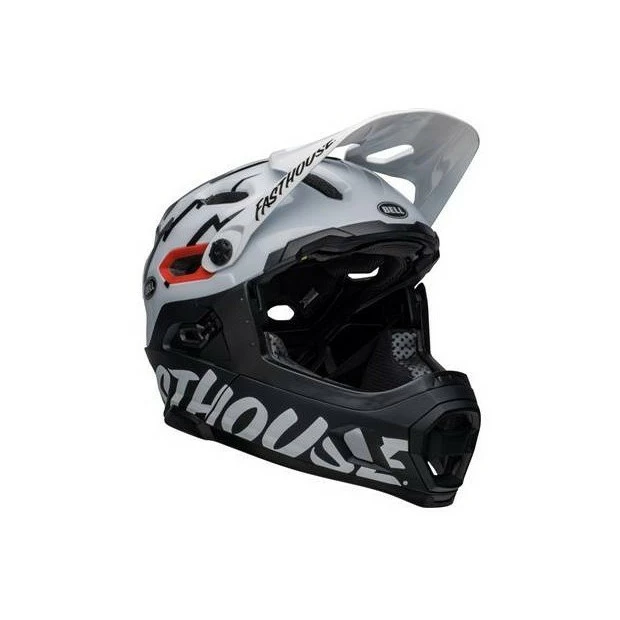 Casque Bell Super DH MIPS Blanc/Noir 1 Casque Bell Super DH MIPS Blanc/Noir