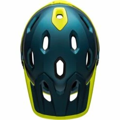 Casque Bell Super DH MIPS Bleu/Jaune Fluo -Accessoires vélos Soldes casque bell super dh mips bleu jaune fluo 4