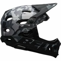 Casque Bell Super DH MIPS Noir Camouflage -Accessoires vélos Soldes casque bell super dh mips noir camouflage 2