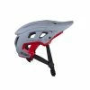 Casque Enduro/Cross-Country Kenny Scrambler Gris/Rouge