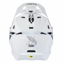 Casque Intégral Kenny Decade MIPS Lunis Blanc/Or -Accessoires vélos Soldes casque integral kenny decade mips lunis blancor 3