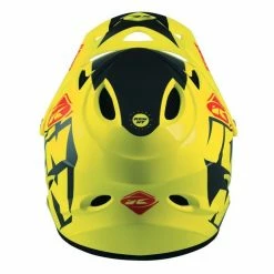 Casque Intégral Kenny Downhill Graphic Jaune Fluo 5 Casque Intégral Kenny Downhill Graphic Jaune Fluo -Accessoires vélos Soldes casque integral kenny downhill graphic jaune fluo 2
