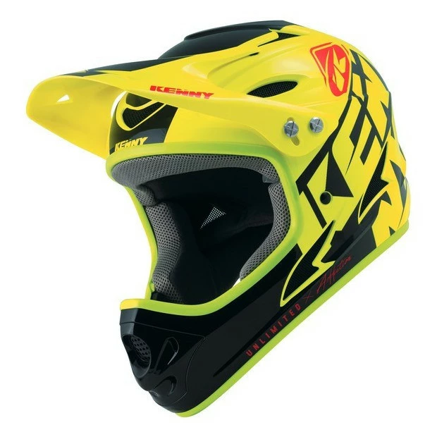 Casque Intégral Kenny Downhill Graphic Jaune Fluo 1 Casque Intégral Kenny Downhill Graphic Jaune Fluo