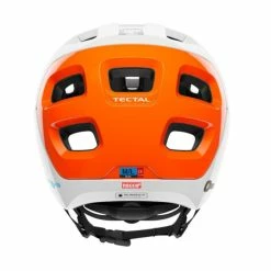 Casque POC Tectal Race SPIN NFC - Blanc Hydrogène-Orange AVIP -Accessoires vélos Soldes casque poc tectal race spin nfc blanc hydrogene orange avip 2