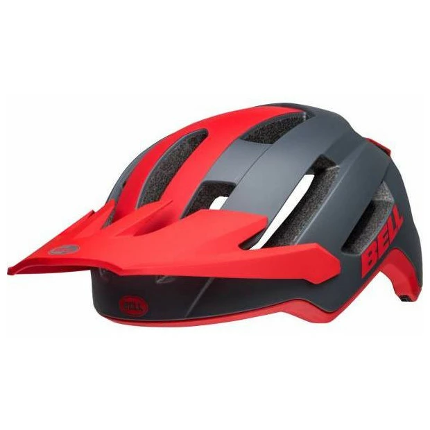 Casque VTT Bell 4Forty Air MIPS Gris/Rouge 4 Casque VTT Bell 4Forty Air MIPS Gris/Rouge – Image 4