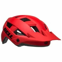 Casque VTT Bell Spark 2 Rouge Mat -Accessoires vélos Soldes casque vtt bell spark 2 rouge mat 2
