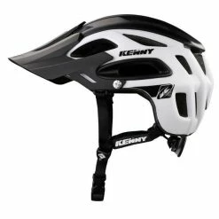 Casque VTT Kenny Enduro S3 - Blanc-Noir -Accessoires vélos Soldes casque vtt kenny enduro s3 blanc noir 2