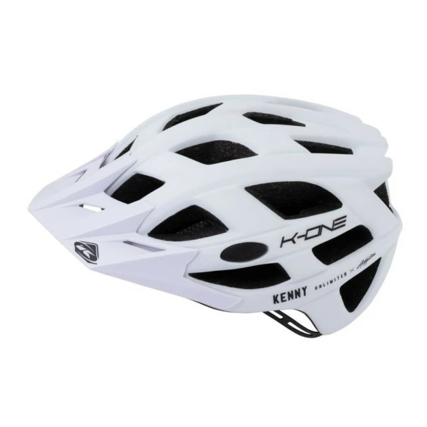 Casque VTT Kenny K-One Blanc 1 Casque VTT Kenny K-One Blanc