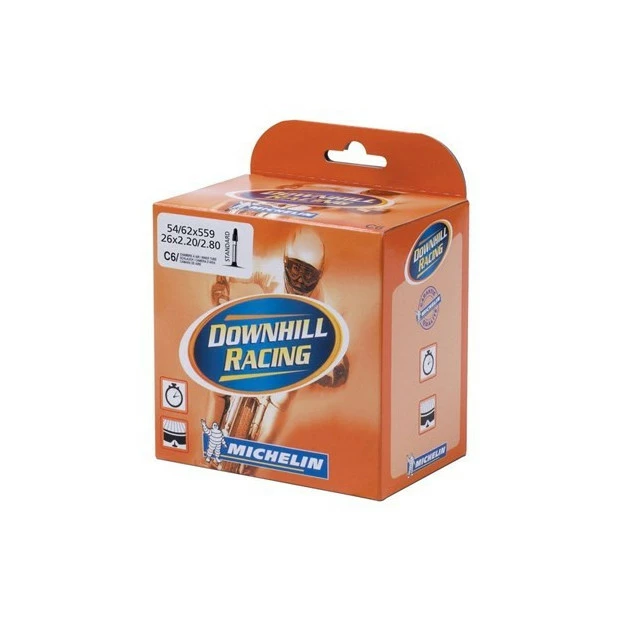 Chambre à Air Michelin Downhill C6 Presta 26x2.20-2.80 1 Chambre à Air Michelin Downhill C6 Presta 26x2.20-2.80