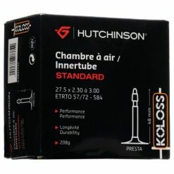 Chambre à Air VTT Hutchinson Koloss Standard - 27,5x2,30/3,00 - Presta - 48 Mm