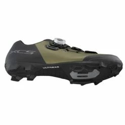 Chaussures VTT Shimano XC5 Vert Mousse 7 Chaussures VTT Shimano XC5 Vert Mousse -Accessoires vélos Soldes chaussures vtt shimano xc5 vert mousse 3