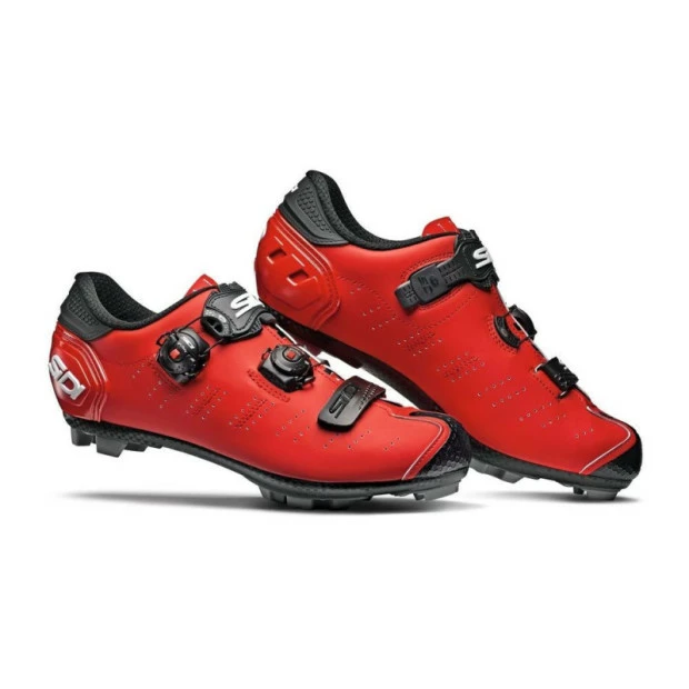 Chaussures VTT Sidi Dragon 5 SRS Rouge Mat/Noir 1 Chaussures VTT Sidi Dragon 5 SRS Rouge Mat/Noir