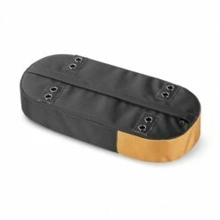 Coussin Porte-bagage Vélo Tissu Recyclé URBAN PROOF Beige Gris -Accessoires vélos Soldes coussin porte bagage velo tissu recycle urban proof jaune gris 2