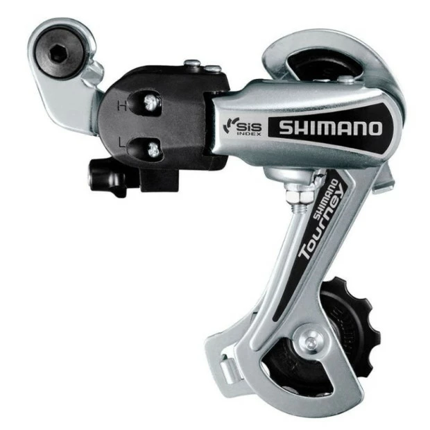 Dérailleur Arrière Shimano Tourney RD-TY21 - Chape Courte- 6 Vitesses 1 Dérailleur Arrière Shimano Tourney RD-TY21 - Chape Courte- 6 Vitesses