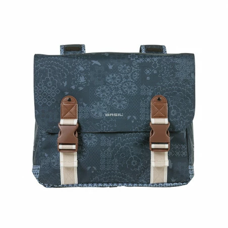 Double Sacoche Vélo BASIL Bohème 35L Bleu Indigo 7 Double Sacoche Vélo BASIL Bohème 35L Bleu Indigo – Image 7