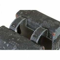 Double Sacoche Vélo BASIL Bohème 35L Gris -Accessoires vélos Soldes double sacoche velo basil boheme 35l gris 5