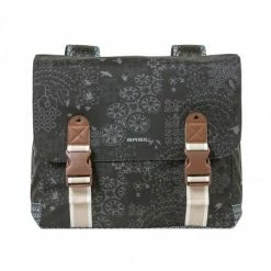 Double Sacoche Vélo BASIL Bohème 35L Gris -Accessoires vélos Soldes double sacoche velo basil boheme 35l gris 6