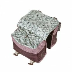 Double Sacoche Vélo BASIL Bohème 35L Rouge Figue 10 Double Sacoche Vélo BASIL Bohème 35L Rouge Figue -Accessoires vélos Soldes double sacoche velo basil boheme 35l rouge figue 3