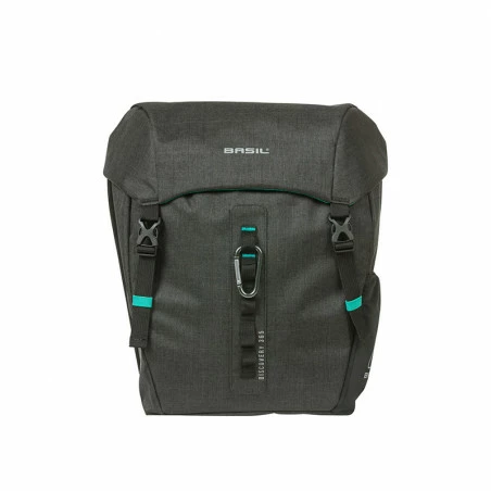 Double Sacoche Vélo Basil Discovery 365D 18L M Noir Mêlée 2 Double Sacoche Vélo Basil Discovery 365D 18L M Noir Mêlée – Image 2