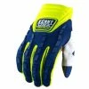 Gants VTT Kenny Tinanium Bleu Marine/Jaune Fluo