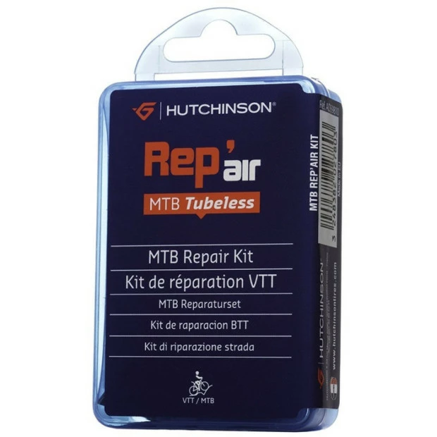 Kit De Réparation Hutchinson Rep Air Tubeless VTT 1 Kit De Réparation Hutchinson Rep Air Tubeless VTT