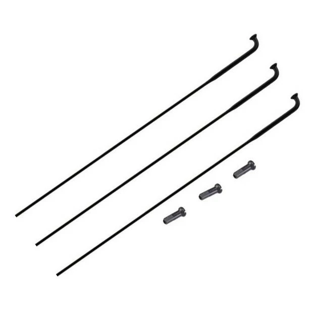 Kit Rayons Zipp 3PCS D-Light Jbend BLK X3 1 Kit Rayons Zipp 3PCS D-Light Jbend BLK X3