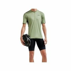 Maillot Homme Craft Ofroad Core - Vert / Noir -Accessoires vélos Soldes maillot homme craft ofroad core vert noir 3