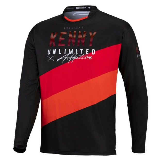 Maillot Kenny Prolight Noir/Orange 1 Maillot Kenny Prolight Noir/Orange