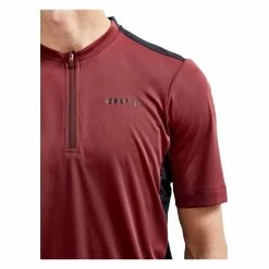 Maillot VTT Homme Craft Offroad Core - Rouge / Noir -Accessoires vélos Soldes maillot vtt homme craft offroad core rouge noir 2