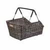 Panier Vélo Arrière Rotin Naturel BASIL Cento Mik