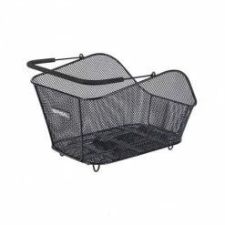 Panier Vélo Noir Arrière Amovible BASIL Icon M Mik