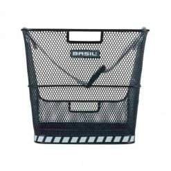 Panier Vélo Porte-bagage BASIL Class Avec Sangle Idéal étudiant -Accessoires vélos Soldes panier velo porte bagage basil class avec sangle ideal etudiant 4