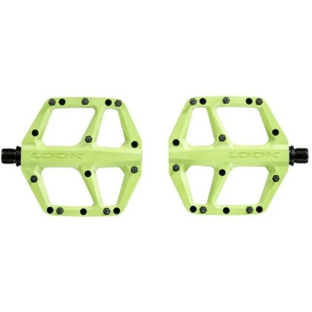 Pédales VTT Look Trail Fusion Citron Vert 2 Pédales VTT Look Trail Fusion Citron Vert – Image 2