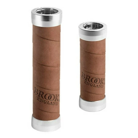 Poignées Brooks Slender Cuir Naturel 130 X 110 Mm, Aged 1 Poignées Brooks Slender Cuir Naturel 130 X 110 Mm, Aged