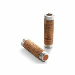 Poignées Cuir Brooks Plump - Ajustables -Accessoires vélos Soldes poignees cuir brooks plump ajustables 2