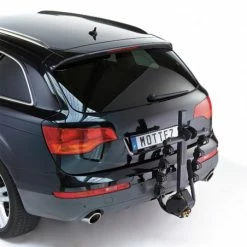 Porte Vélo Voiture Inclinable MOTTEZ Fixation Attelage Hercules 4 Vélos -Accessoires vélos Soldes porte velo voiture inclinable mottez fixation attelage hercules 4 velos 3