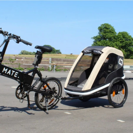 Hamax AS Remorque Vélo Poussette 1 Enfant HAMAX Avenida Bleu 2 Hamax AS Remorque Vélo Poussette 1 Enfant HAMAX Avenida Bleu – Image 2