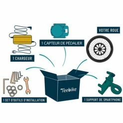 Roue Avant Avec Moteur Electrique Intégré Teebike 20" Reconditionnée -Accessoires vélos Soldes roue avant avec moteur electrique integre teebike 20 reconditionnee 4