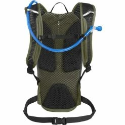 Sac à Dos Camelbak Lobo 9L+ Poche à Eau 2L Vert Olive -Accessoires vélos Soldes sac a dos camelbak lobo 9l poche a eau 2l vert olive 2