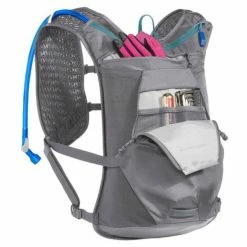 Sac à Dos VTT CamelBak Chase 8 Vest Gunmetal/Bleu -Accessoires vélos Soldes sac a dos vtt camelbak chase 8 vest gunmetal bleu 3