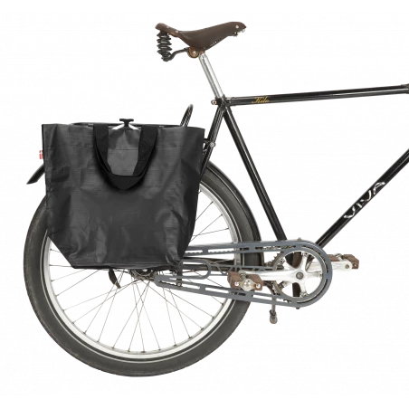 Sacoche Cabas Vélo COBAGS Bikezac 2.0 Noir 2 Sacoche Cabas Vélo COBAGS Bikezac 2.0 Noir – Image 2