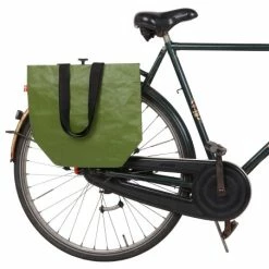 Sacoche Cabas Vélo COBAGS Bikezac 2.0 Vert