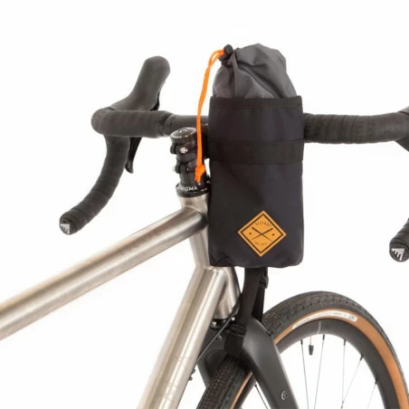 Sacoche De Guidon Tissu Noir étanche Restrap 2 Sacoche De Guidon Tissu Noir étanche Restrap – Image 2