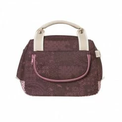 Sacoche De Guidon Vélo BASIL Bohème 8L Rouge Figue -Accessoires vélos Soldes sacoche de guidon velo basil boheme 8l rouge figue 2