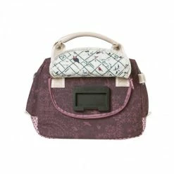 Sacoche De Guidon Vélo BASIL Bohème 8L Rouge Figue -Accessoires vélos Soldes sacoche de guidon velo basil boheme 8l rouge figue 3